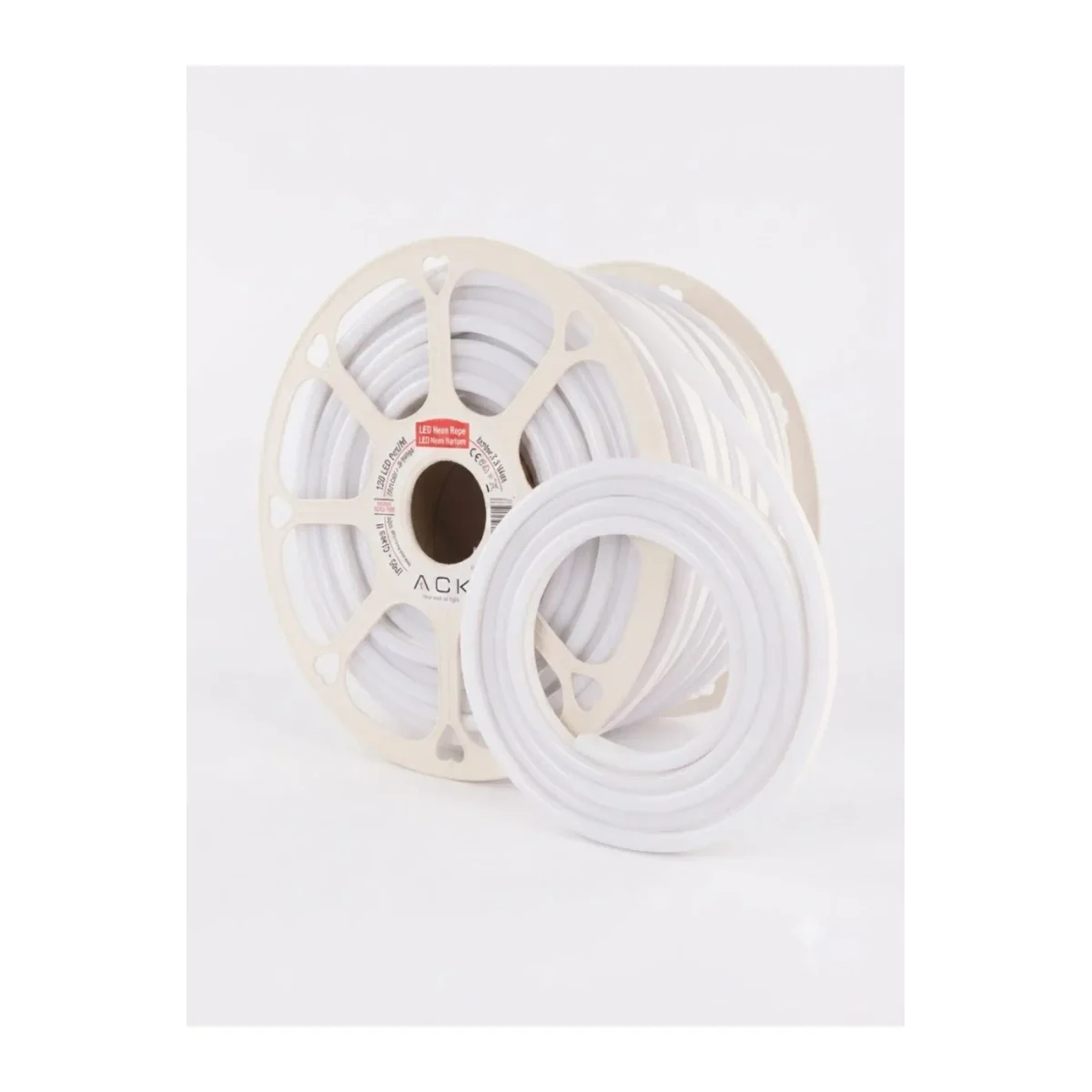 AS07-00400 NEON HORTUM YAPIŞKANLI 220-240V 3000K 7*13MM 240 LEDLİ - Görsel 2