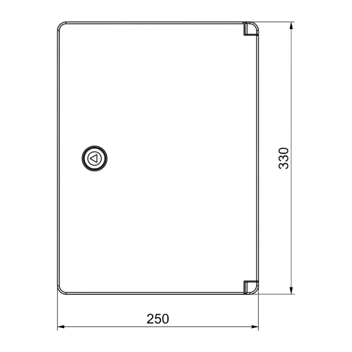ÇETİNKAYA ÇP 5002 25x33x13 ABS PANO OPAK - Görsel 2