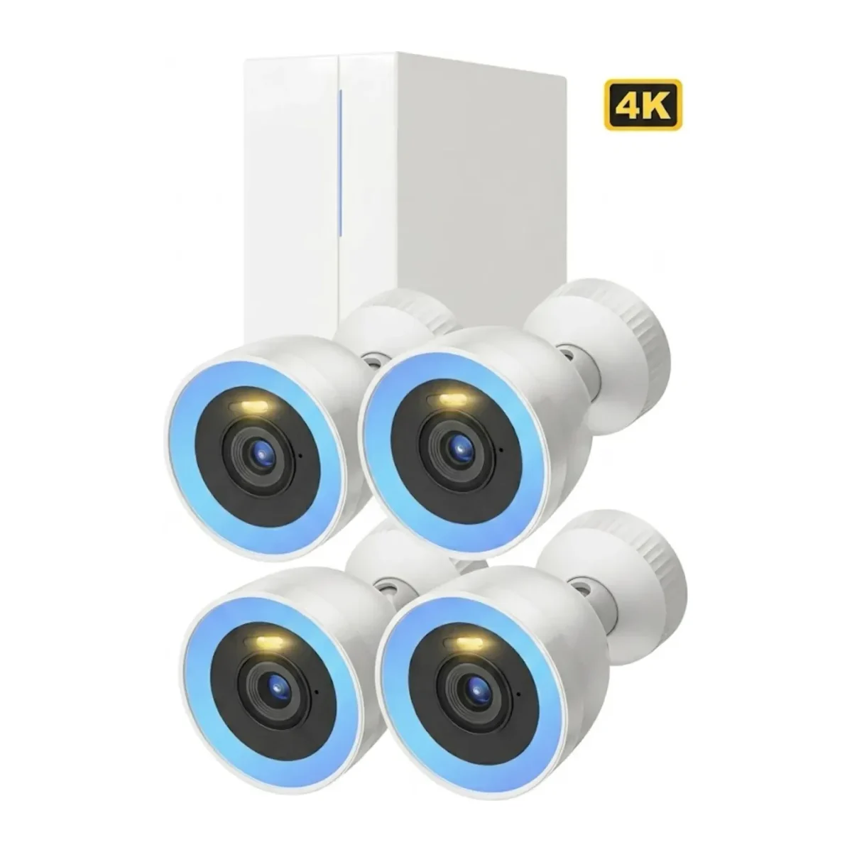 DZ-9808POE 4K POE 8’li IP KİT 8MP Çözünürlük F1.0 Süper Diyafram – Geceyi gündüze çeviren üstün ışık alımı