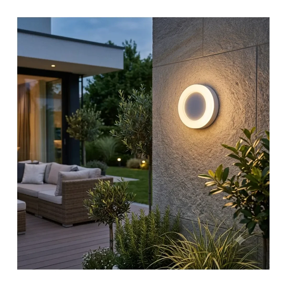 LED Duvar ve Tavan Armatürü 3000k Günışığı AT10-11500