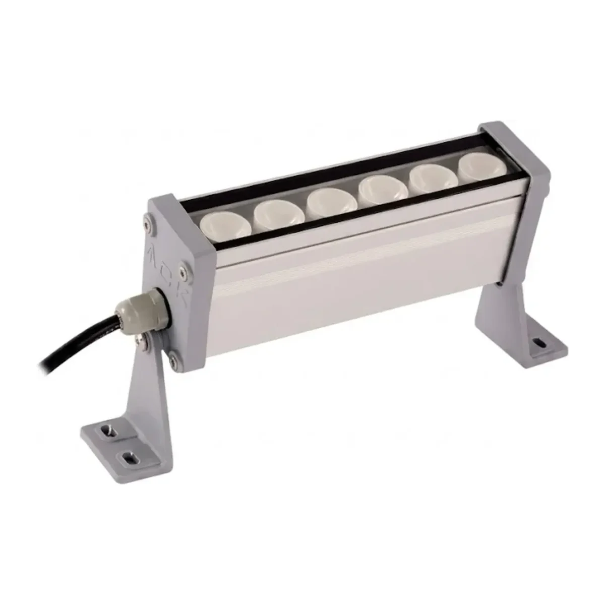6x1W AMBER IP67 18CM LED WALLWASHER - Görsel 2
