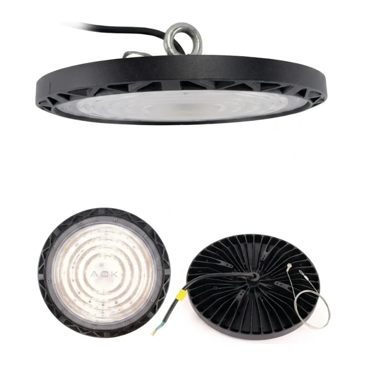 UFO YÜKSEK TAVAN 150W 6500K 18,750lm 50.000 SAAT KULLANIM ÖMRÜ