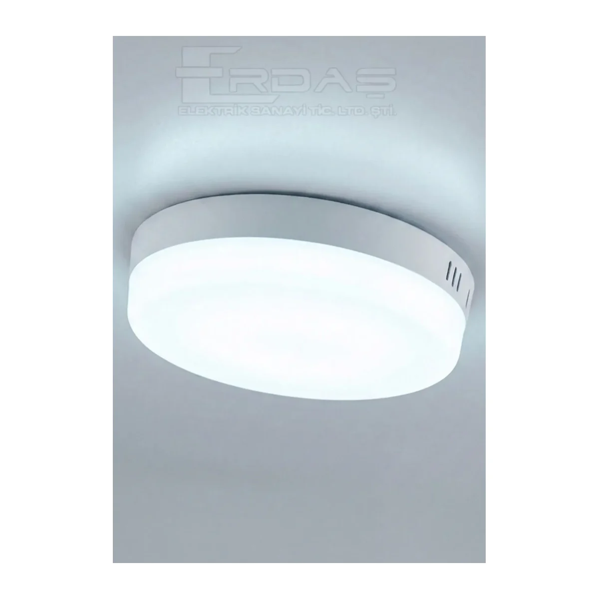 24W 6500K Beyaz Sıva Üstü Led Armatür 10 ADET