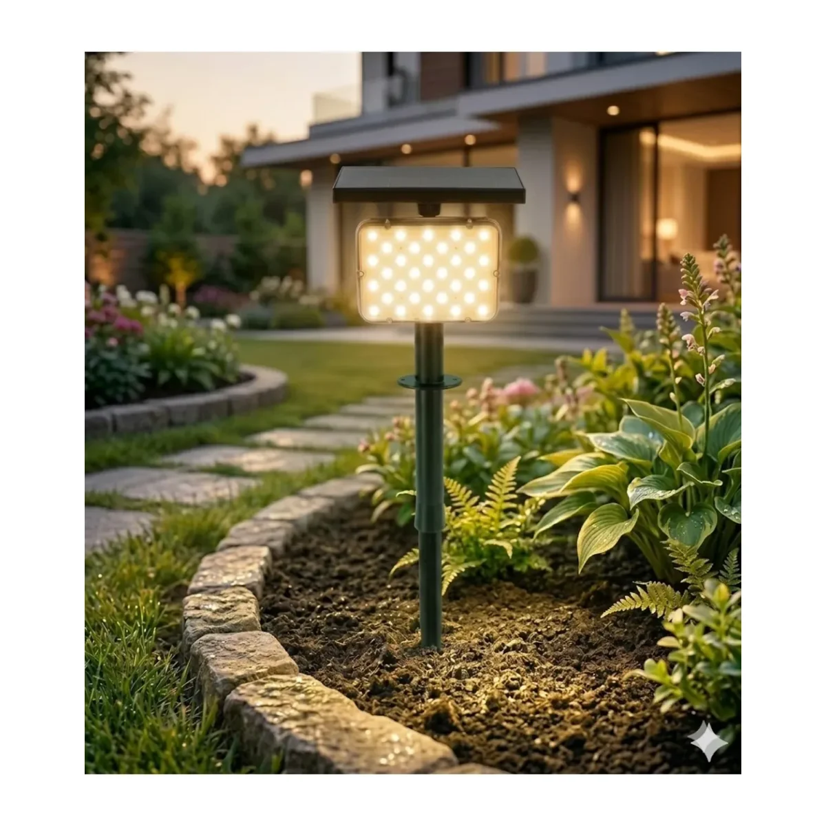 Solar LED Çim Armatürü - Görsel 2