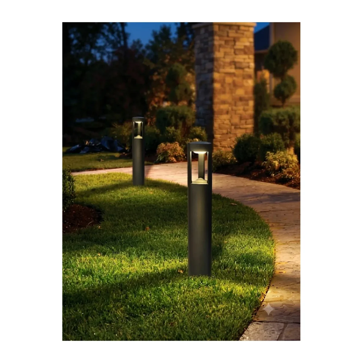 7W DALLAS h:500mm 3000K LED Alüminyum LED Bahçe Armatürleri