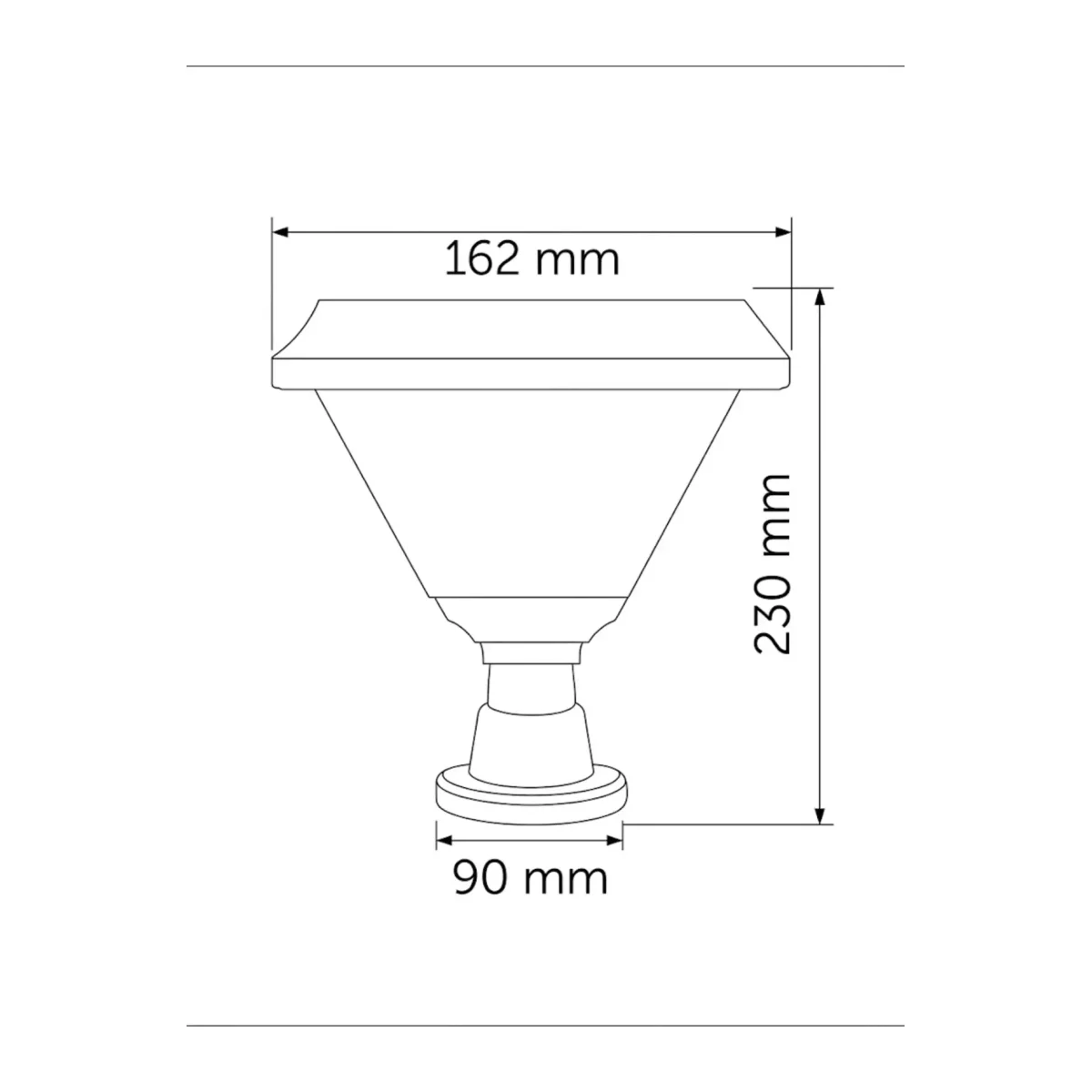 9311 30W SOLAR GÜNEŞ ENERJİLİ BAHÇE ARMATÜRÜ 6500K BEYAZ IŞIK IP65 - Görsel 3