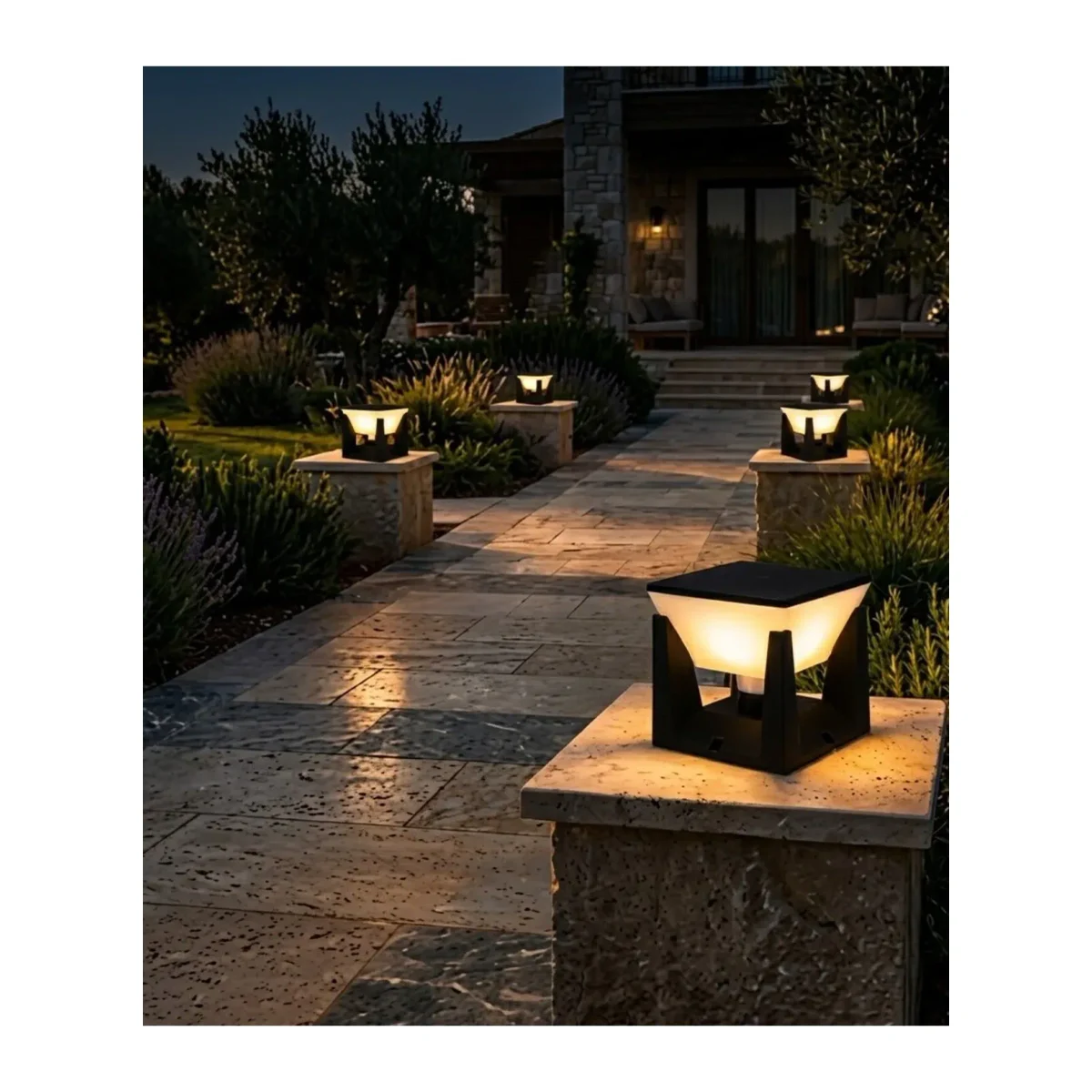 BAHÇE ARMATÜRÜ E27 DUY IP54 200X200X205mm