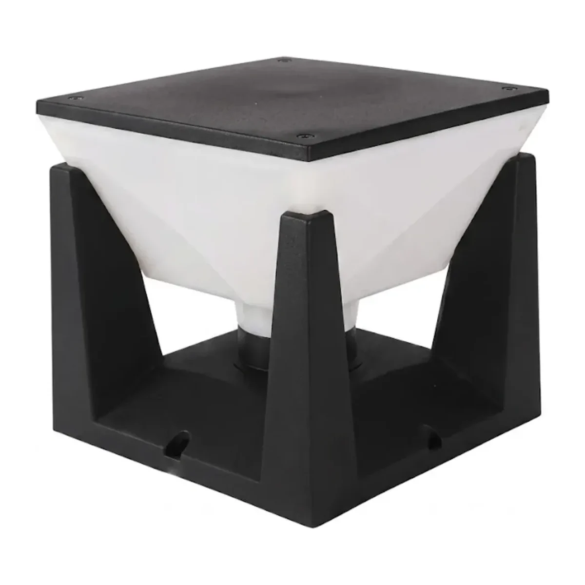 BAHÇE ARMATÜRÜ E27 DUY IP54 200X200X205mm - Görsel 2