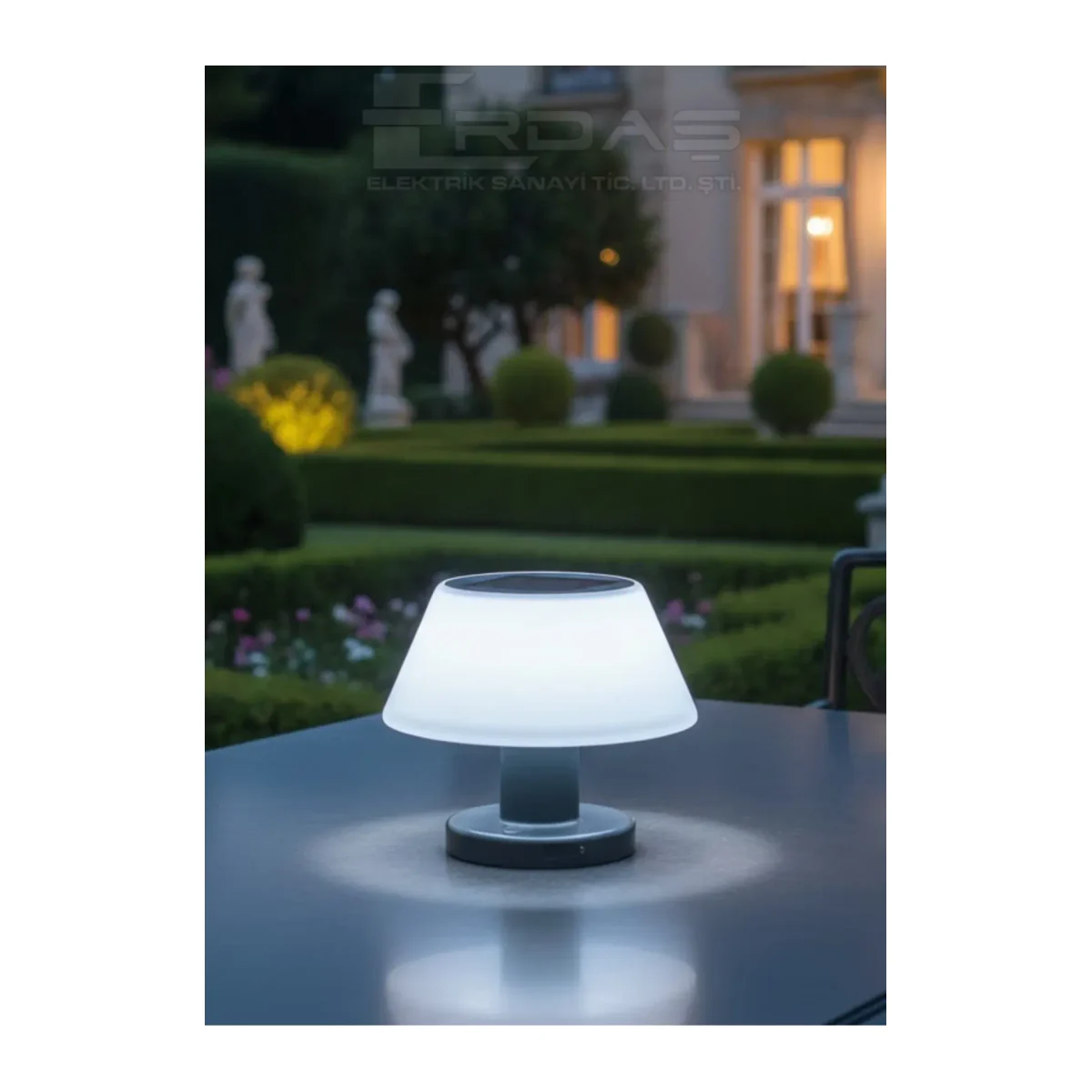 Solar LED Bahçe Armatürü - Görsel 2