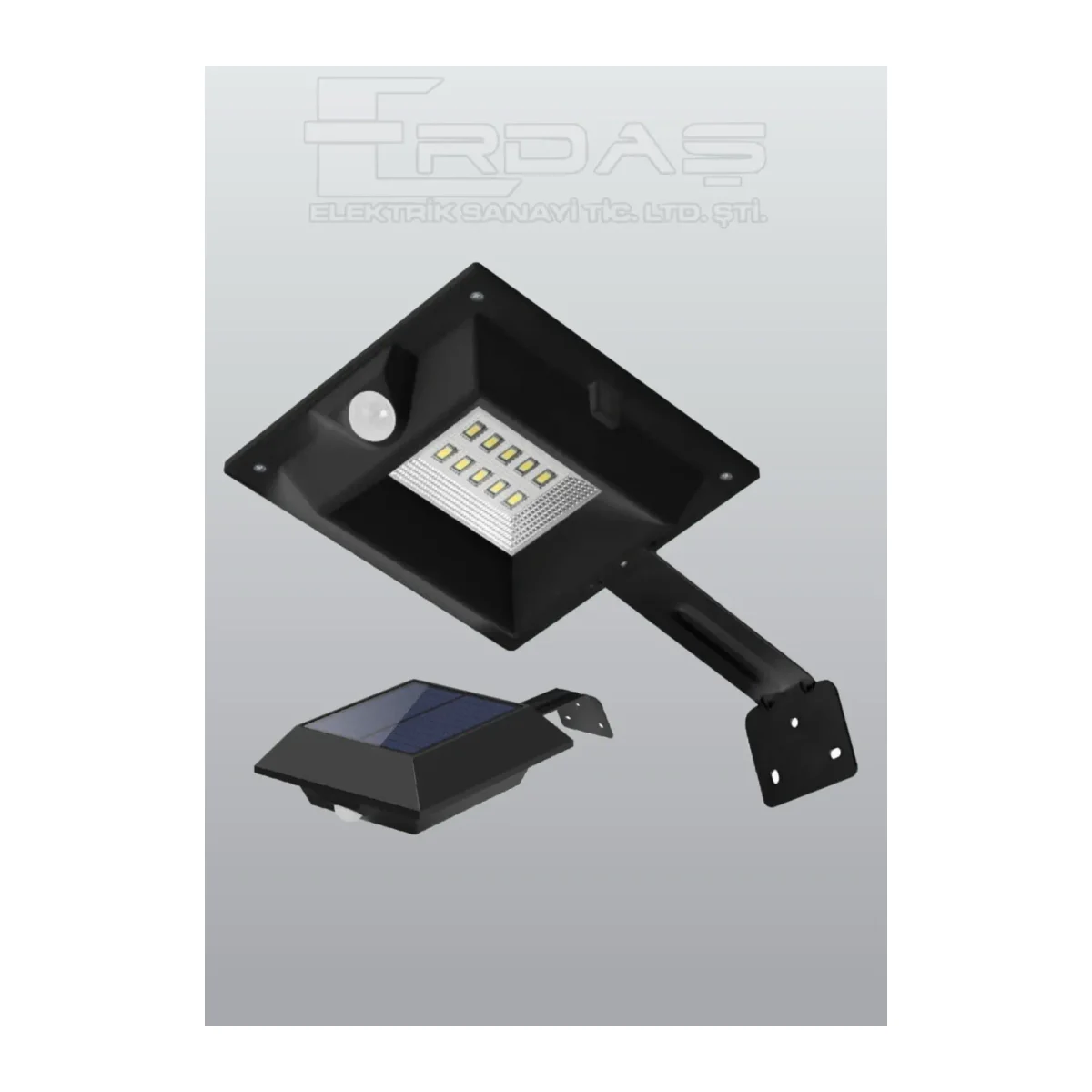 Solar LED Bahçe Armatürü