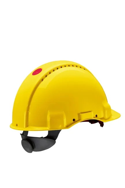 3M G3000 Sarı Baret Havalandırmalı Vidalı UV'li - Görsel 4