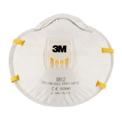 3M 8812 FFP1 Ventilli Toz Maskesi - Görsel 2