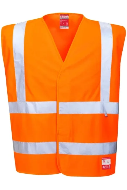 Alev Almaz Antistatik Hi-Vis Yelek - Görsel 2