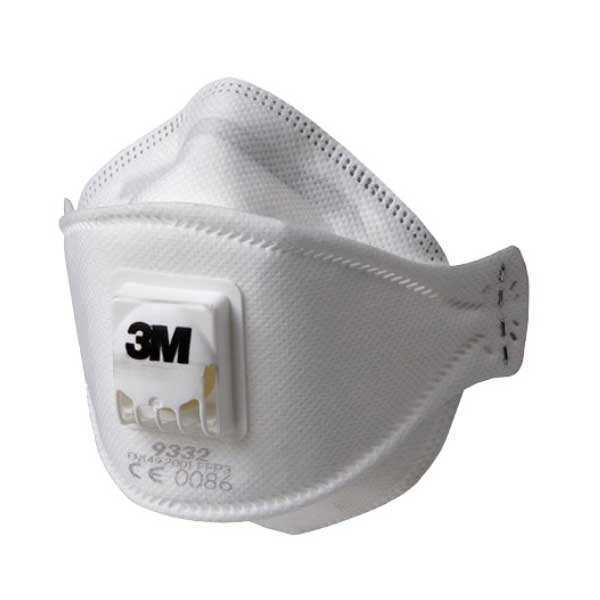 3M 9332+ FFP3 Ventilli Toz Sis Duman Maskesi