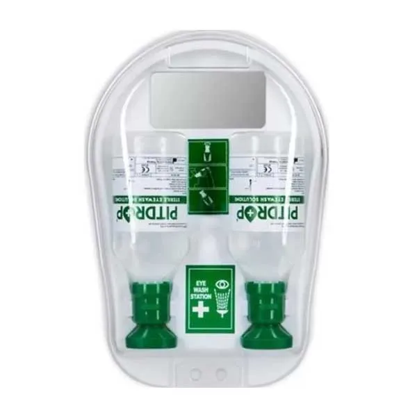 Göz Duşu İstasyonu Göz Yıkama Duşu 2x500 ml