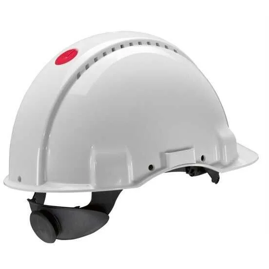 3M G3000 Beyaz Baret Havalandırmalı Vidalı UV'li