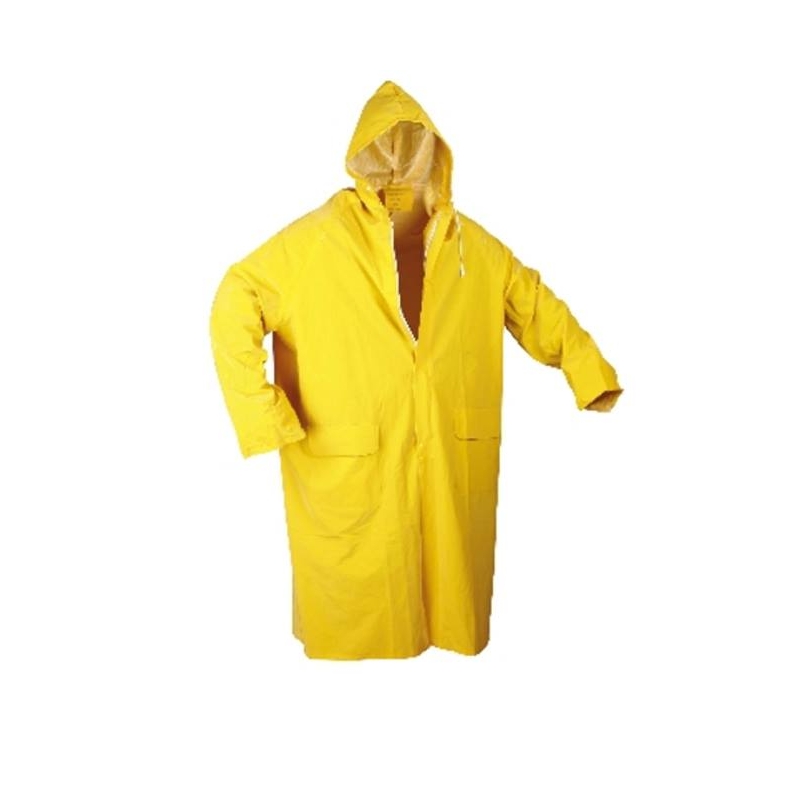 YAĞMURLUK PVC SARI RENK İTHAL